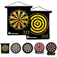 meteor Dartboard Diana magnético Enrollable con 6 Dardos Diana magnéticos de Doble Cara para niños y Adultos Juego de…